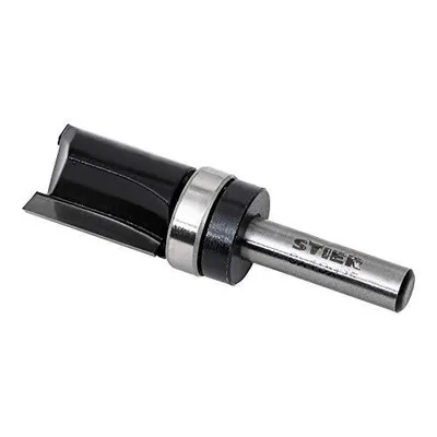 Produktbild von STIER Bündigfräser, mit Anlaufkugellager, 8 mm, Durchmesser 19 mm, Nutzlänge 25 mm, Hart-, Weich- und Holzverbundstoffe
