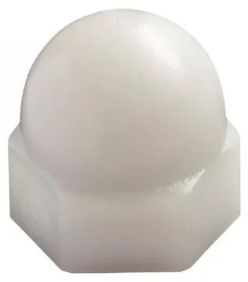 Image de Écrou borgne nylon 6.6 DIN 1587 M8 boîte de 200 - ACTON - 831008