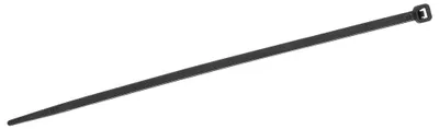 Obrázok produktu pre Káblové pásky WETEC, čierne, odolné proti UV žiareniu, 280 x 4,5 mm KB 3-75-X (balenie 100 ks)