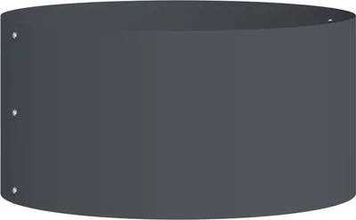 Produktbild von Möbel Anthrazit Metalltopf Anthrazit Metall 40 cm Durchmesser Langlebig - Beete 873610