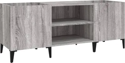 Obrázek produktu pro vidaXL Skříňka na talíře Grey Sonoma 121x38x48 cm Dřevěný materiál