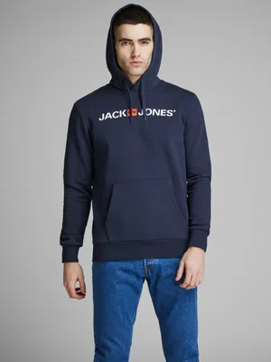 Produktbild von JACK & JONES Herren CORP LOGO SWEAT HOOD Basic Sweatshirt |