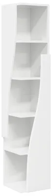 Image de Armoire d'angle vidaXL 27,5 x 27 x 140 cm en aggloméré