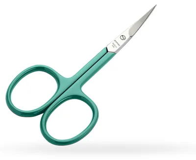 Produktbild von PREMAX Nagelhautschere - Türkis - OMNIA-Linie 87488 C50 Kohlenstoffstahl - Nickel 9 cm - 3 1/2''