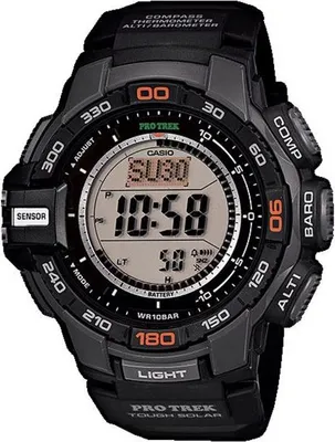 Immagine prodotto di Orologio Casio PRG-270-1ER, 54,6 mm, nero, solare, bussola digitale, altimetro, barometro