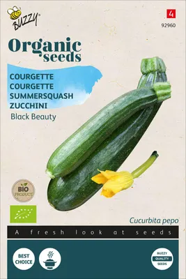 Image de Courgette Black Beauty | Graines de courgettesde Buzzy Seeds