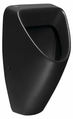 Produktbild von LUCI Urinal schwarz matt 31,5x55,5x26,5 cm, Abgang waagerecht