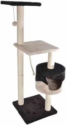 Produktbild von Silecomplaza Kratzbaum mit Höhle/Plattform, 106 cm