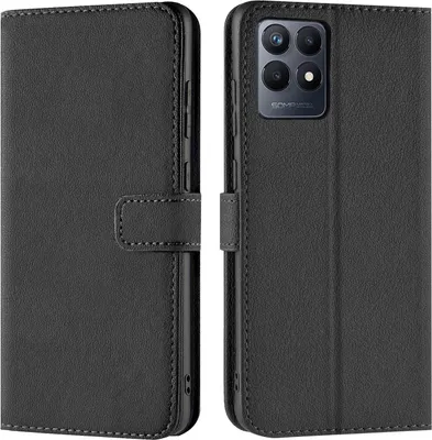 Produktbild von Book Case für Realme Narzo 50 4G Hülle Flip Cover Handy Tasche Schutz Hülle Etui