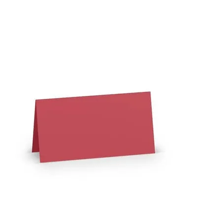 Produktbild von Rössler Papier Tischkarten Paperado 100mm x 100mm in der Farbe Rot