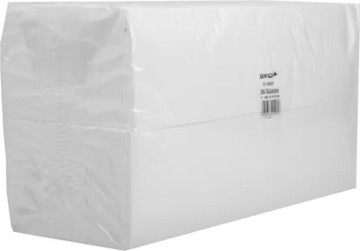 Produktbild von Tafelserviette SEMYtop | 3-lagig | Kopffalz | weiß | 40x40 cm | 1000 Servietten