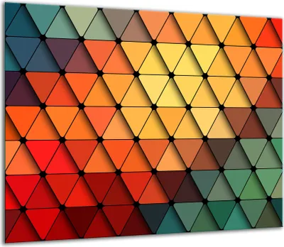 Obrázek produktu pro Kryt varné desky Skleněný kryt varné desky Splashback 60x52cm Mosaic