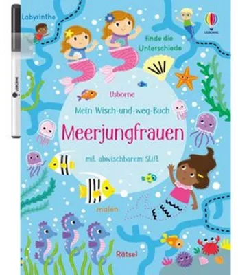 Immagine prodotto di Mein Wisch-und-weg-Buch: Meerjungfrauen