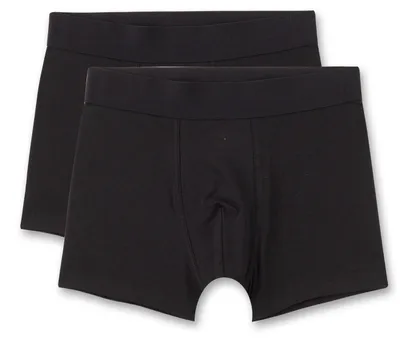 Produktbild von Sanetta Jungen-Hipshorts (Doppelpack) schwarz 128