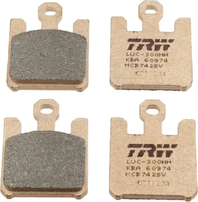 Produktbild von TRW Bremsbelagsatz MCB742SV ZX6RR Ninja ZX600K GSX-R1000 WVBZ Mulhacen 660 MH