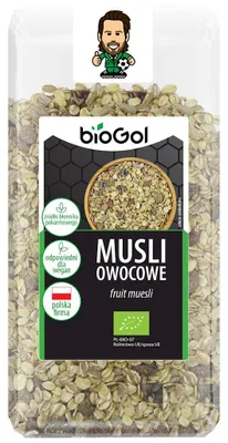MUSLI OWOCOWE BIO 300 g - BIOGOL