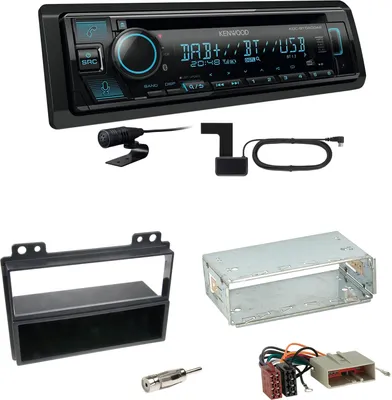 Produktbild von Kenwood KDC-BT560DAB Bluetooth DAB USB Einbauset für Ford Fiesta Fusion
