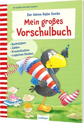 Produktbild von Der kleine Rabe Socke: Mein großes Vorschulbuch