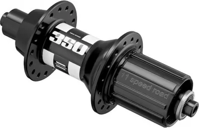 Produktbild von DT Swiss Nabe Road HR 350 Classic 24 Loch schwarz - zuverlässige Hinterradnab...