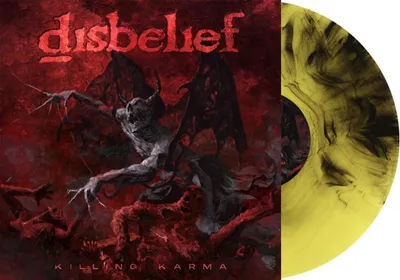 Obrázok produktu pre Disbelief: Killing Karma (Limited Edition) (Fire Marbled Vinyl)