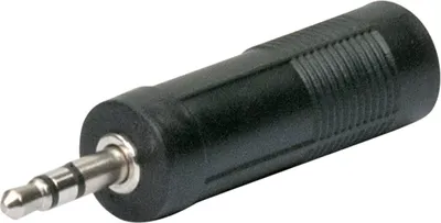 Produktbild von Schwaiger KHA8282 533, 6.3mm, 3.5mm, Schwarz