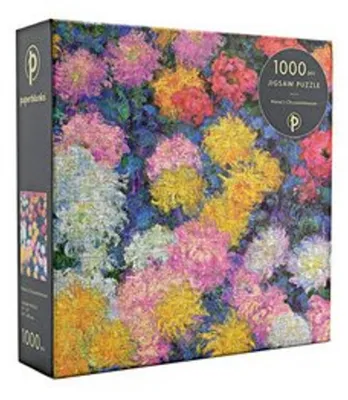 Image de Paperblanks Chrysanthèmes de Monet Chrysanthèmes de Monet Puzzle 1000 pièces