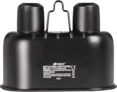 Obrázek produktu pro Resun Reptile Black Lamp DUO Mini - dvojitá lampa do terária Resun