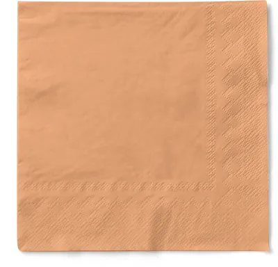 Produktbild von Sovie HOME Serviette Aprikot aus Tissue 33 x 33 cm, 3-lagig, 20 Stück