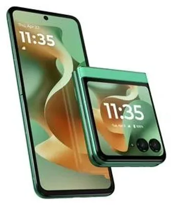 Immagine prodotto di Smartphone Motorola RAZR 70 con 8 GB di RAM e 256 GB di memoria, colore verde sportivo