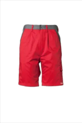 Produktbild von Planam Shorts Highline Gr. L rot/schiefer/schwarz