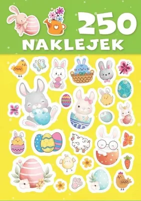 Obrázek produktu pro Sada 250 velikonočních samolepek s velikonočními motivy