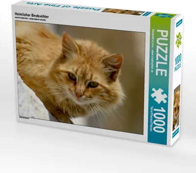 Produktbild von Calvendo Heimlicher Beobachter 1000 Teile Puzzle quer 640x480mm, Loos - www.shabbyflair.de Alex; 7374671