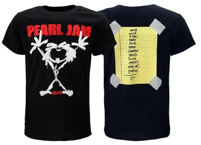 Immagine prodotto di Maglietta Pearl Jam Stickman – Merchandising ufficiale - XXL