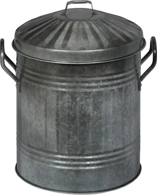 Produktbild von relaxdays Ascheeimer mit Deckel 10 Liter