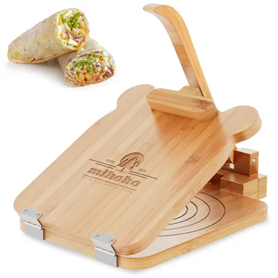 Immagine prodotto di Pressa per tortillas in legno, ideale per uso domestico