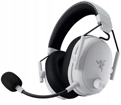 Productafbeelding van BlackShark V3 Pro (wit/zwart, actieve ruisonderdrukking (ANC), 2,4 GHz-dongle, Bluetooth, USB, 3,5 mm audioaansluiting)