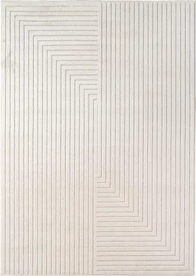 Immagine prodotto di Nova Luo tappeto pelo corto rettangolo 140x200cm crema