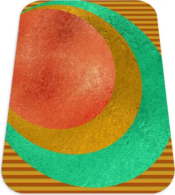 Produktbild von Stuhlunterlage - Bodenmatte - Bürostuhlunterlage - Stuhlmatte - 100x70 cm - Bezirksabstraktion