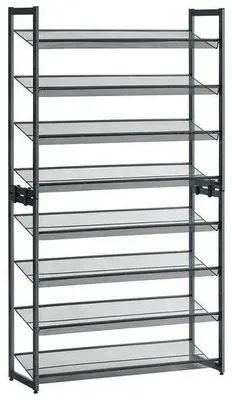 Produktbild von Schuhregal - Schuhschrank - Verstellbar - Schwarz