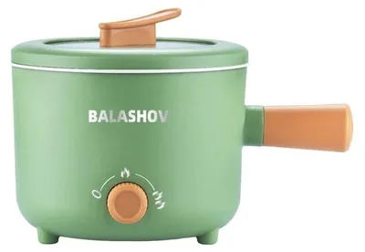 Immagine prodotto di Cuociriso elettrico multifunzione - 220 V - 1100–1300 W - Funzioni: cottura a vapore, frittura, bollitura, stufatura, hot pot - Protezione contro il surriscaldamento - Contenitore interno in Vetroceramica nera antiaderente - Colore: verde