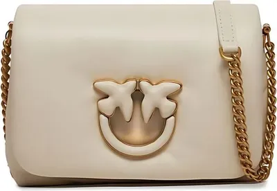 Produktbild von Pinko Bag Baby Love Puff Chevron Umhängetasche weiß