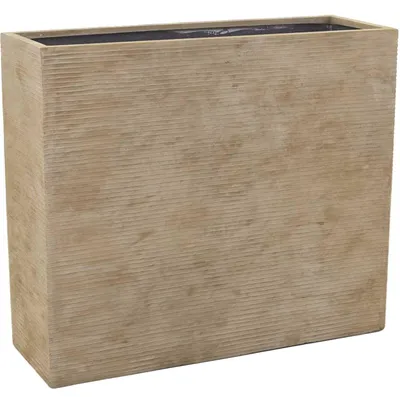 Produktbild von VIVANNO Raumteiler Fiberglas ELEMENTO Kasten, Streifenbeige gestreift - 88x30x75 cm
