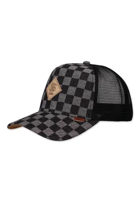 Produktbild von Djinns HFT Cap Denim Check black