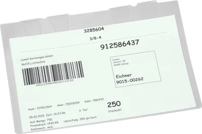 Produktbild von EICHNER Hängetasche 9219-10015 A4 quer 10St