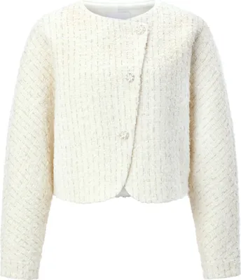 Produktbild von Rich & Royal (4) Cropped Boucle Cape Jacket 113 113 40