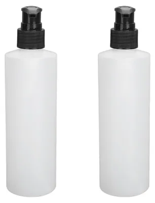 2er-Set 250 ml Massageöl-Dispenser mit Pumpe, wiederverwendbar
