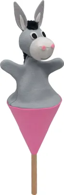 Produktbild von Tütenkasper / Tütenpuppen Esel 22 cm Mehrfarbig, 13398A