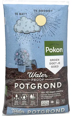 Productafbeelding van Pokon Waterproof turfvrije potgrond voor potplanten