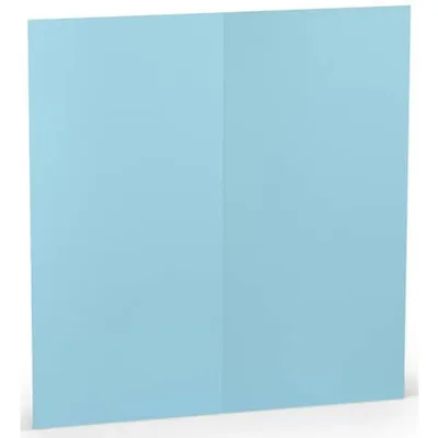 Produktbild von Rössler 164069124, Standard-Grußkarte, Blau, Karton, 220 g/m², 100 Stück(e)