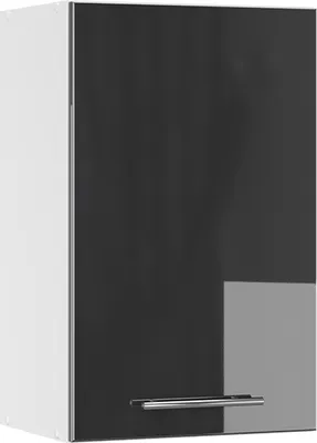 Produktbild von Vicco Hängeschrank Fame-Line, 45 cm, Anthrazit Hochglanz/Weiß